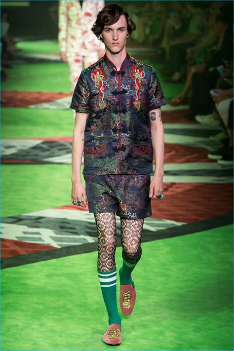 gucci men ss 18|gucci spring summer runway.